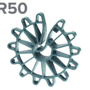 Distantieri armaturi tip Rozeta R50mm - 100 buc/sac