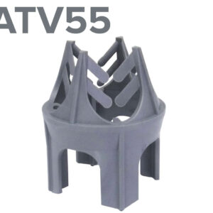 Distantier placa cu 4 picioare ATV55mm/Ø6-20 - 125buc/sac