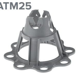 Distantier armaturi pentru Folie, Polistiren cu baza plata ATM 25/30mm - Ø4-16mm - 400buc/sac